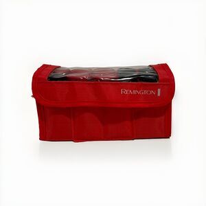 Remington H-1015 Ceramic Compact, 1-1 1/4 Inch, Red Hot Rollers, Red